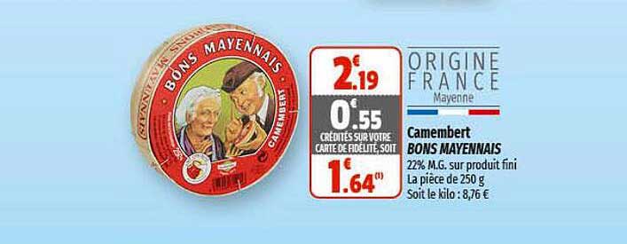 camembert bons mayennais
