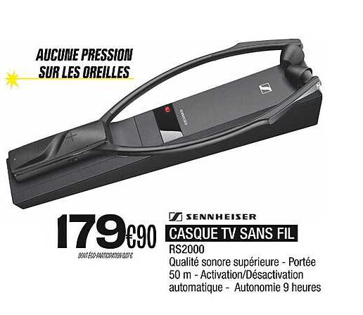 casque tv sans fil sennheiser