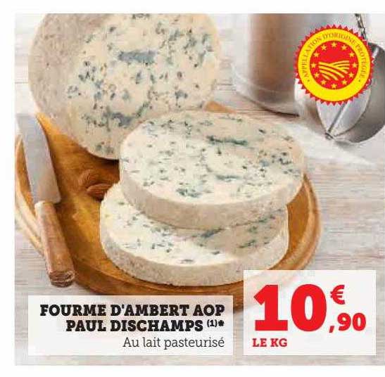 fourme d'ambert aop paul dischamps