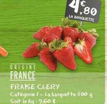 fraise clery