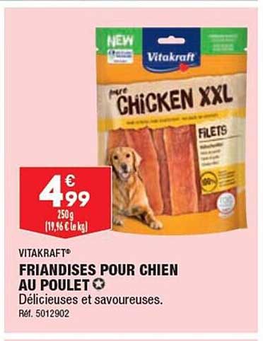 Friandises Pour Chien Au Poulet Vitakraft