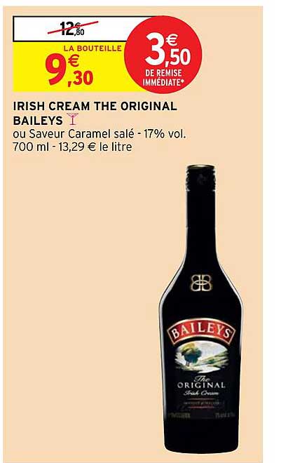 irish cream the original baileys