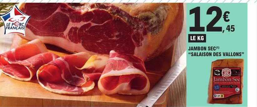 jambon sec "salaison des vallons"