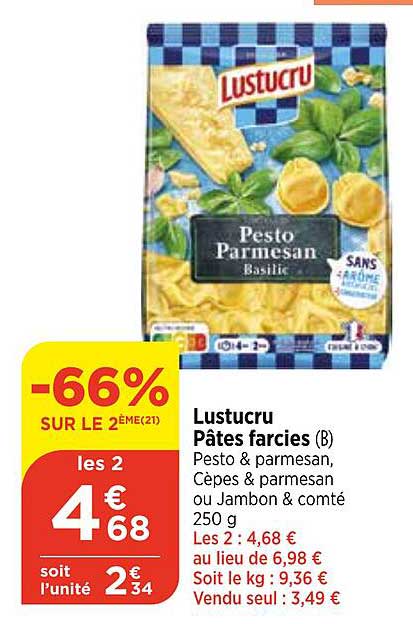 Lustucru Pâtes Farcies