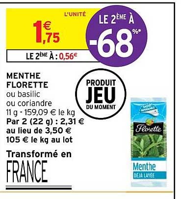 Menthe Florette