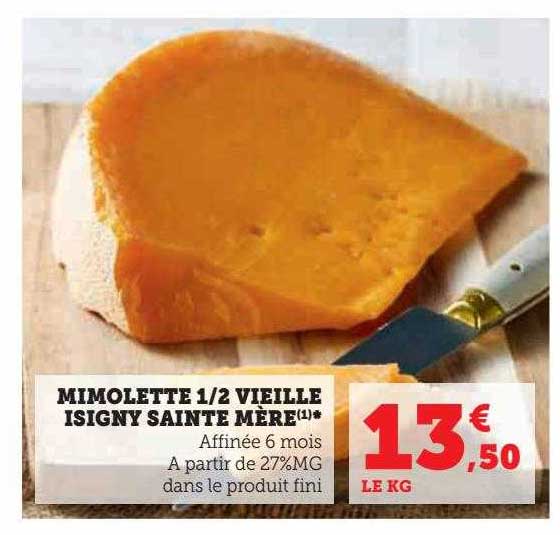 mimolette 1-2 vieille isigny sainte mère