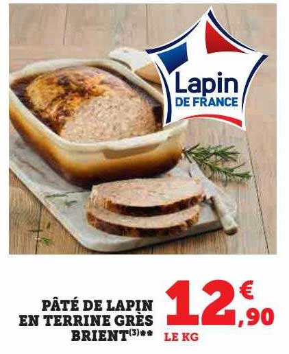 Pâté De Lapin En Terrine Grès Brient