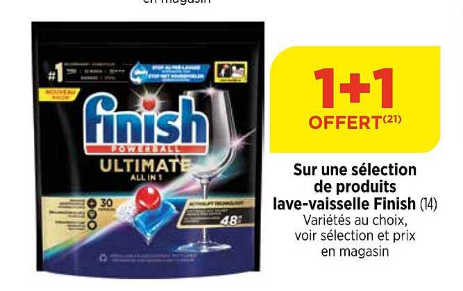 produits lave-vaisselle finish