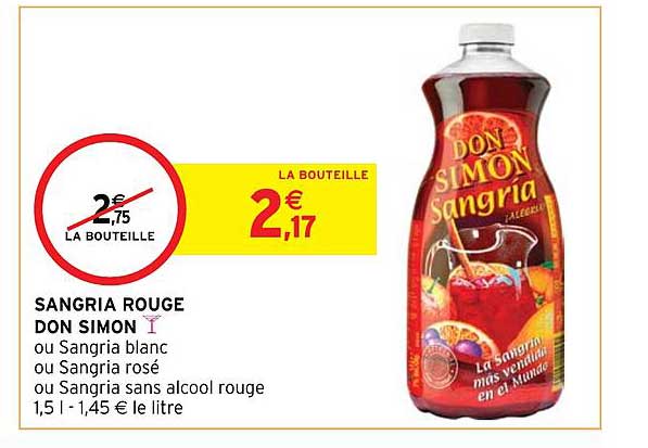 sangria rouge don simon
