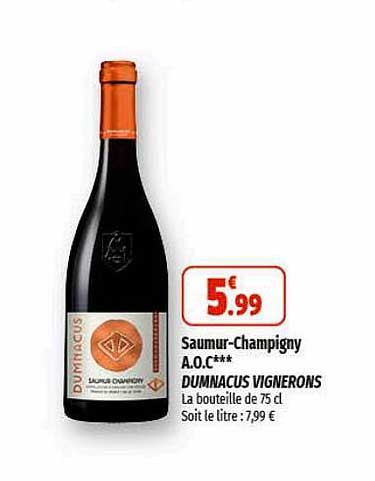 saumur-champigny a.o.c. dumnacus vignerons