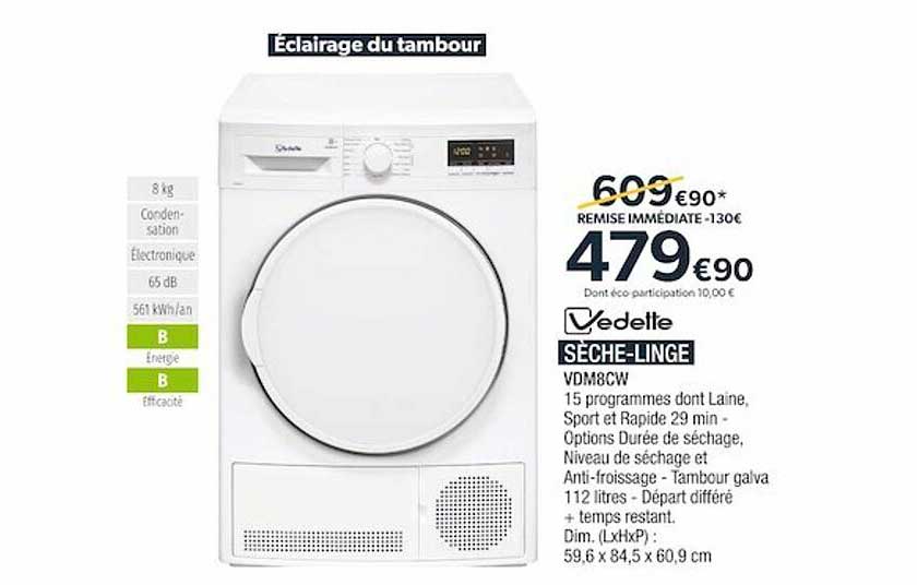 sèche-linge vedette