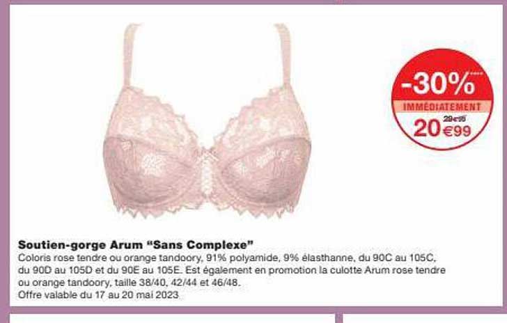 soutien-gorge arum "sans complexe"