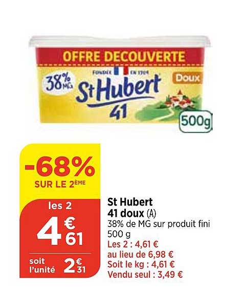 st hubert 41 doux