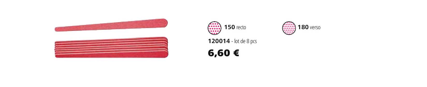 120014 - lot de 8 pcs