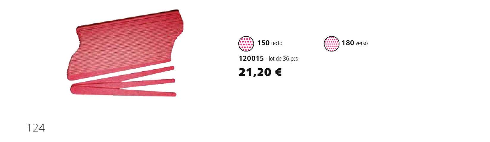 120015 - lot de 36 pcs