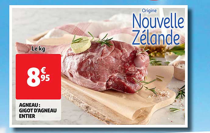 agneau : gigot d'agneau entier