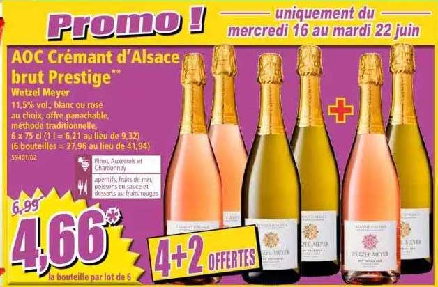 Aoc Crémant D'alsace Brut Prestige