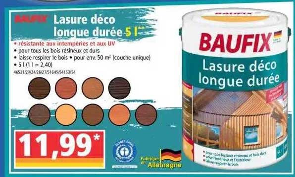 baufix lasure déco lounge durée