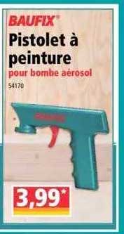 Baufix Pistolet à Peinture