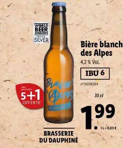 Biere Blanch Des Alpes