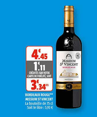 bordeaux rouge mission st vincent