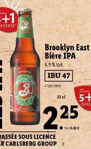 brooklyn east biere ipa