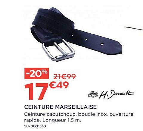 ceinture marseillaise