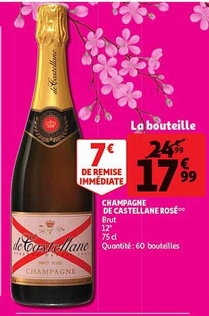 Champagne De Castellane Rosé