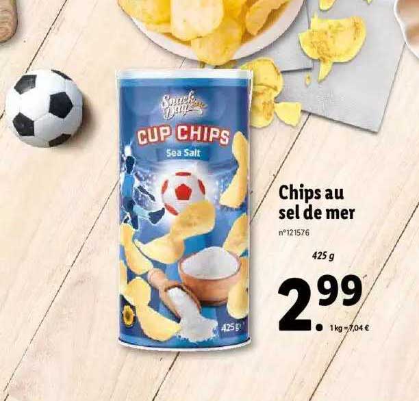 Chips Au Sel De Mer