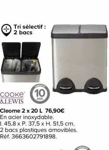 Cleome 2 X 20 L Cooke&lewis