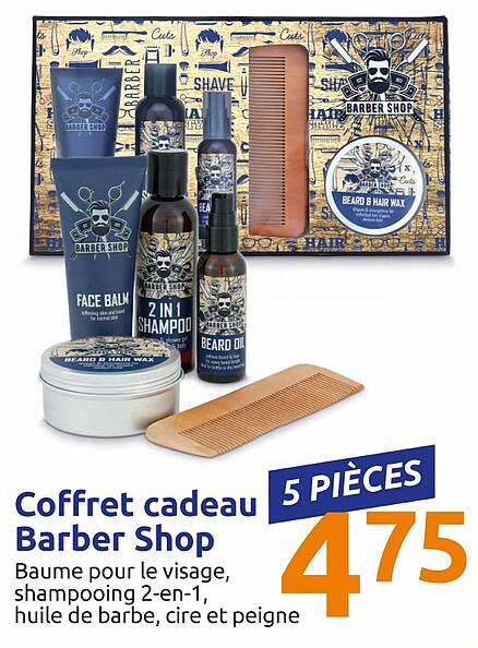 coffret cadeau barber shop