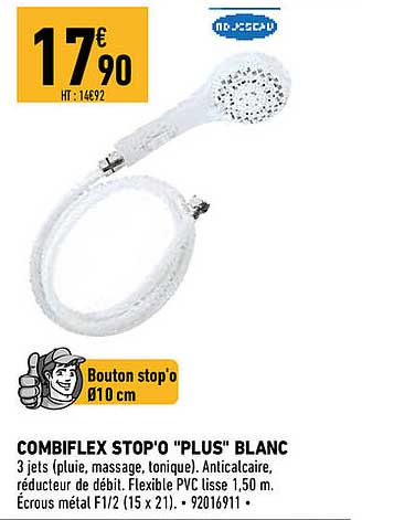 Combiflex Stop'o "plus" Blanc