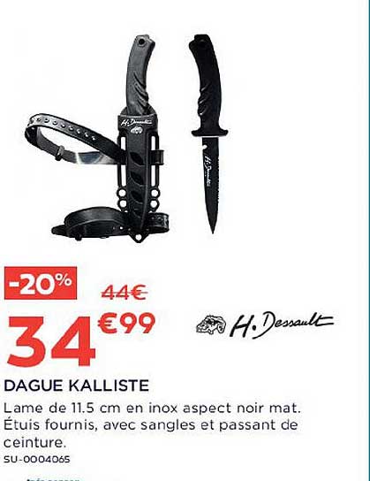 dague kalliste