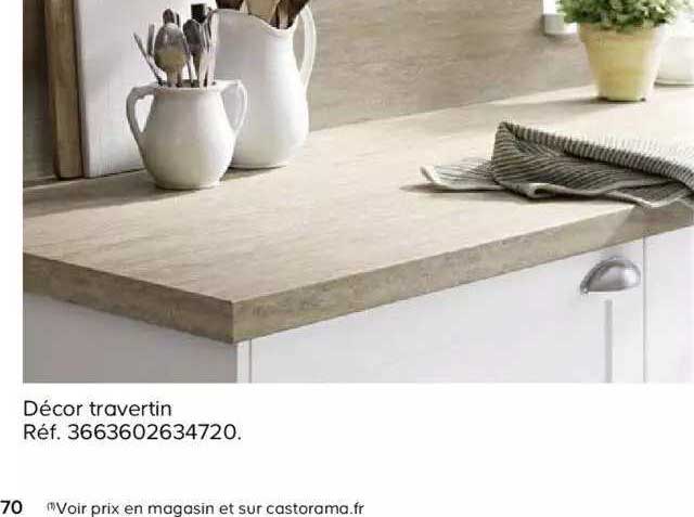 décor travertin