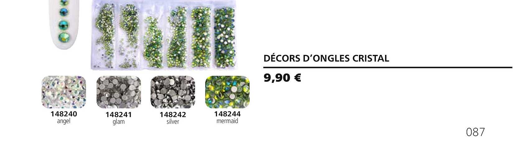 Décors D'ongles Cristal