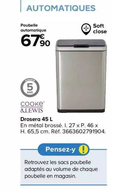 drosera 45 l cooke&lewis