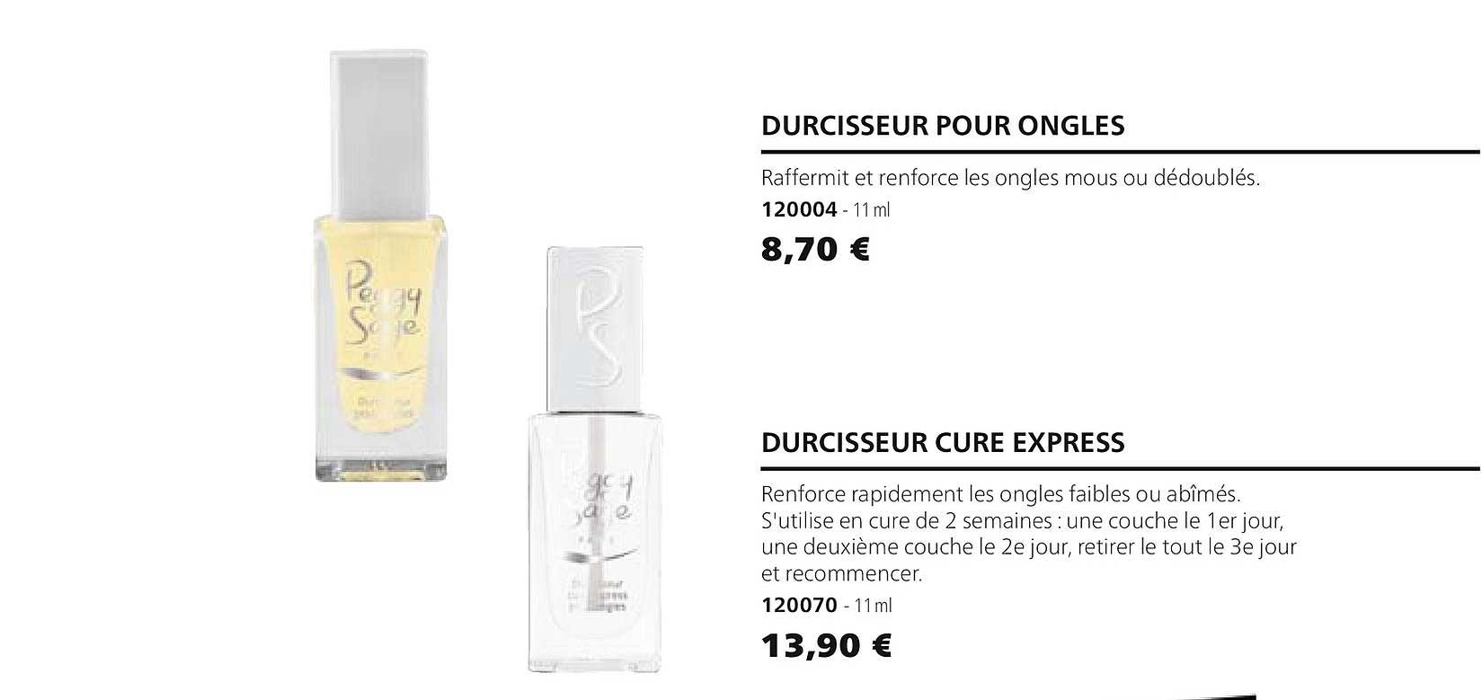 durcisseur pour ongles 120004 durcisseur cure express 120070
