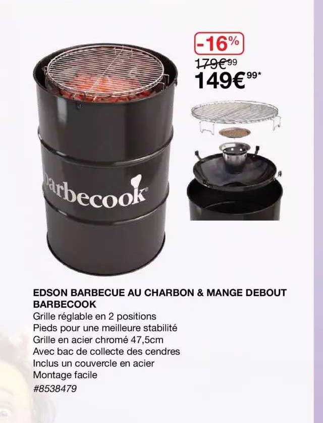 edson barbecue au charbon & mange debout barbecook