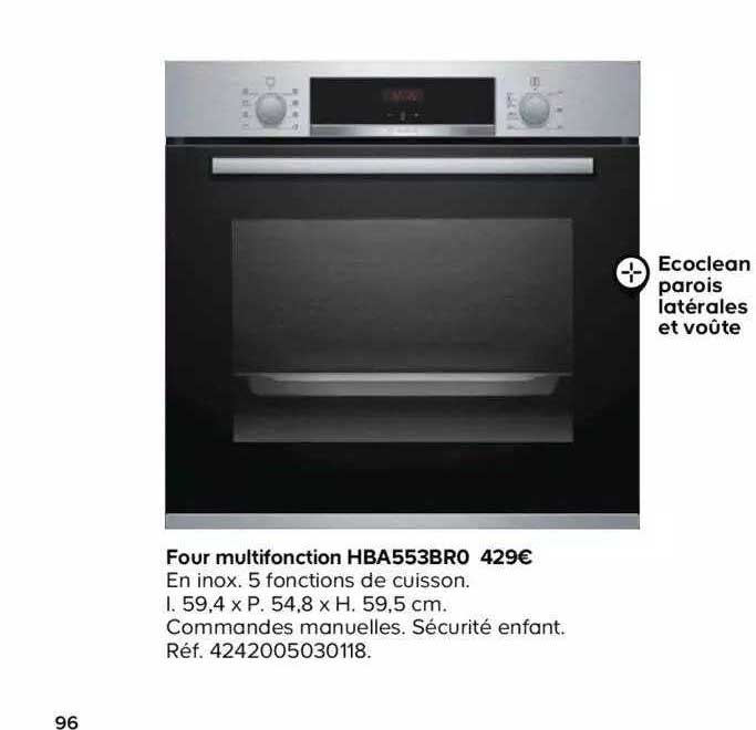 Four Multifonction Hba553bro