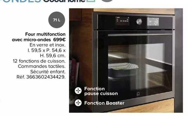 Four Mutlifonction Avec Micro-ondes