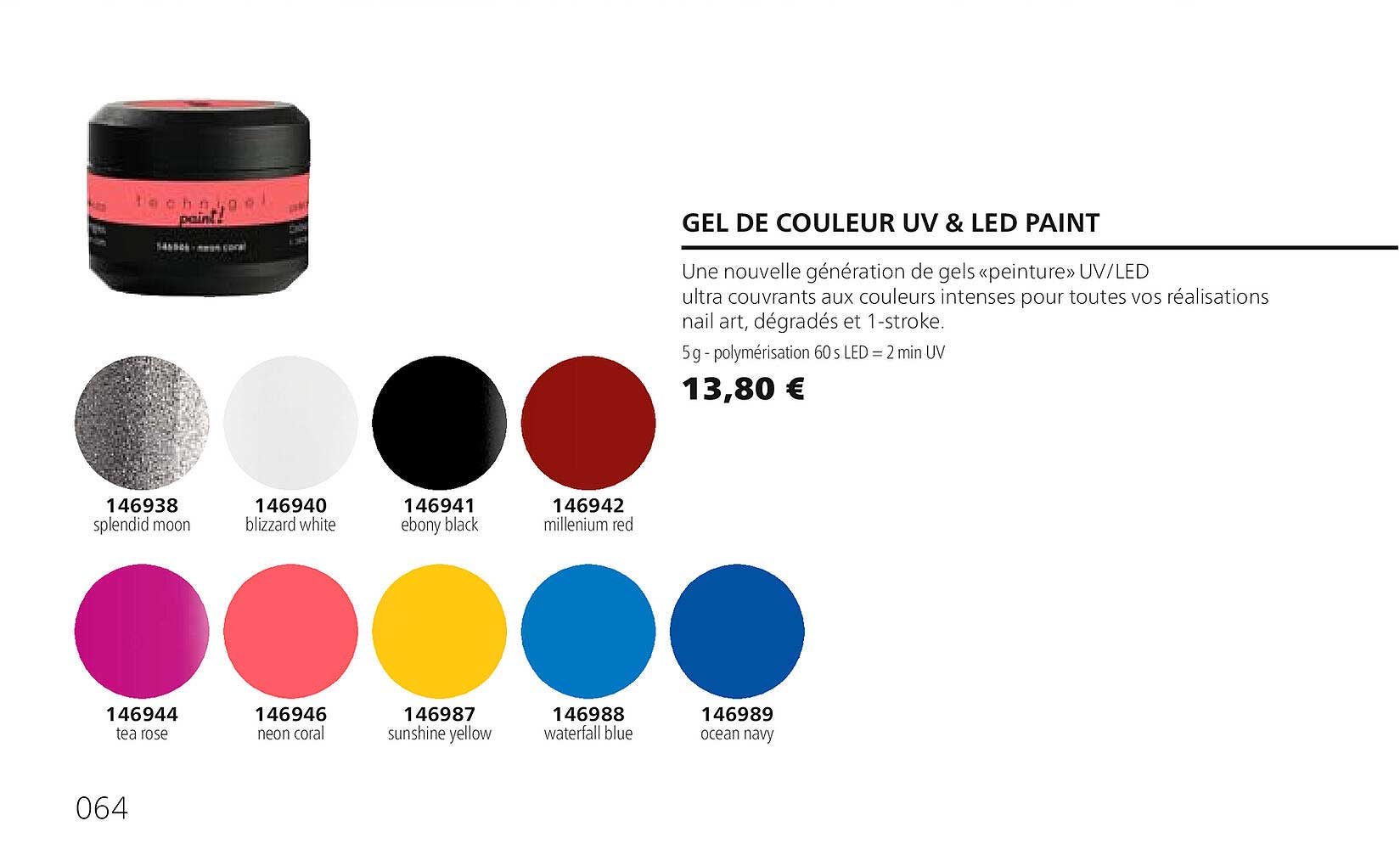 Gel De Couleur Uv & Led Paint