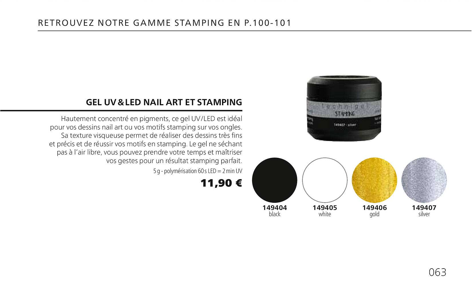 gel u&v led nail art et stamping