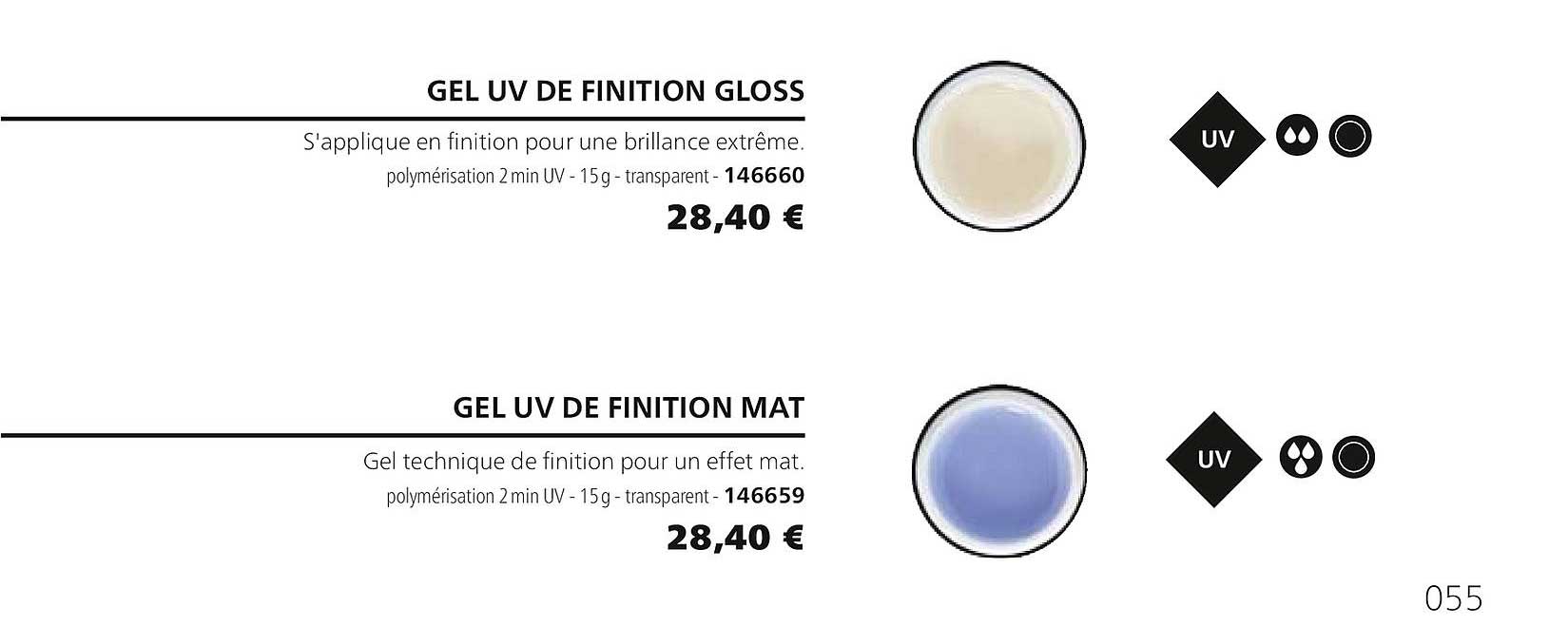 gel uv de finition gloss gel uv de finition mat