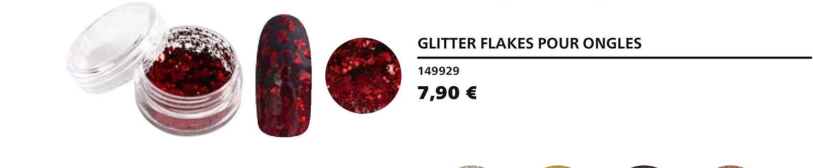 glitter flakes pour ongles