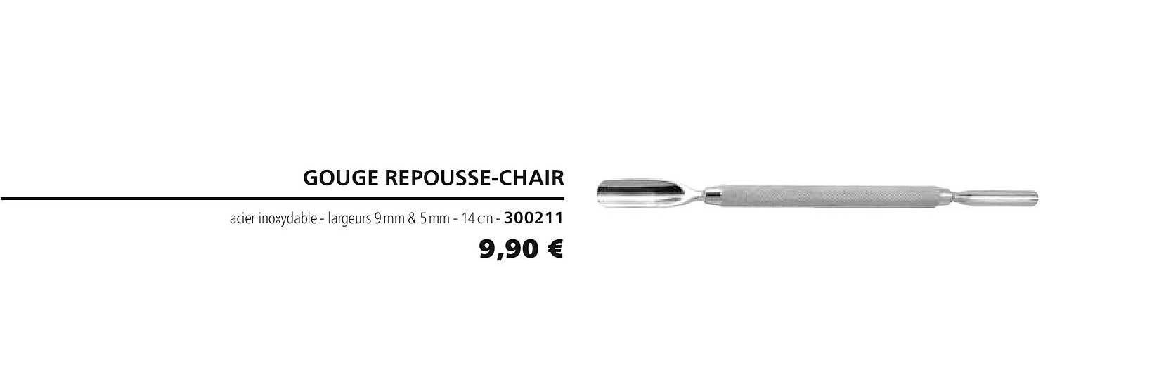 gouge repousse-chair 300211