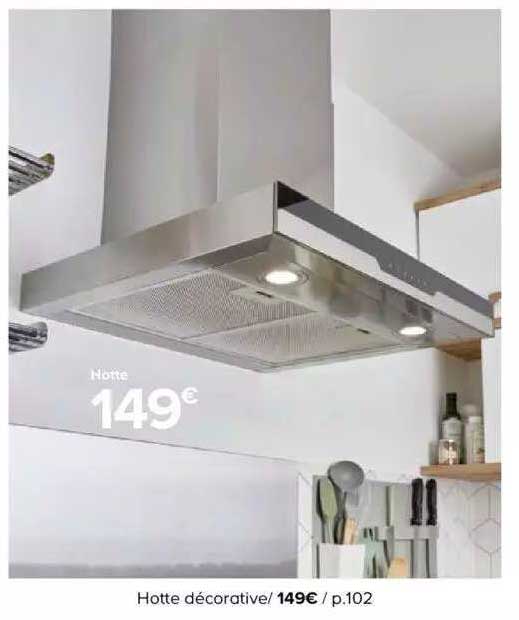 hotte décorative