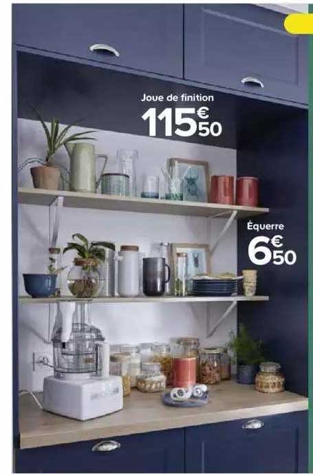 joue de finition équerre