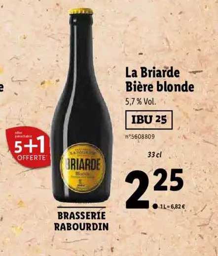 La Briarde Biere Blonde
