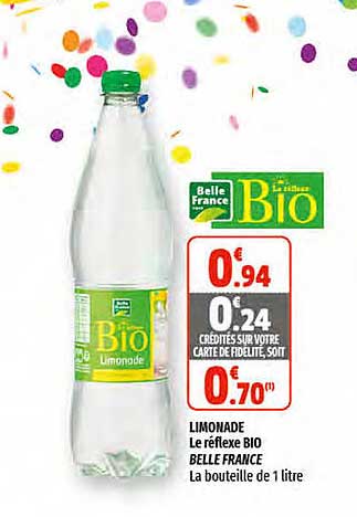 limonade le réflexe bio belle france
