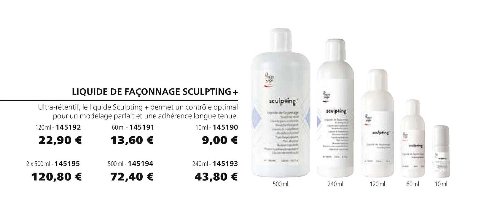 Liquide De Façonnage Sculpting+